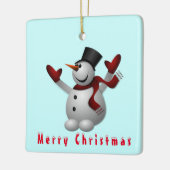 Weihnachtsschmuck Happy Snowman (Links)