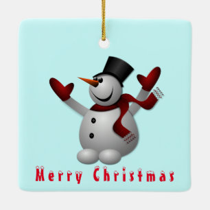 Weihnachtsschmuck Happy Snowman