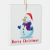 Weihnachtsschmuck Happy Snowman (Rechts)