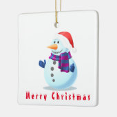 Weihnachtsschmuck Happy Snowman (Links)