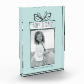 Weihnachtsschmuck Holiday Foto Block (Links)