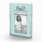 Weihnachtsschmuck Holiday Foto Block (Rechts)