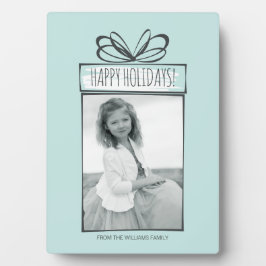 Weihnachtsschmuck Holiday Foto Tabletop Plaque Fotoplatte