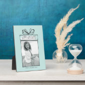 Weihnachtsschmuck Holiday Foto Tabletop Plaque Fotoplatte (Seite)