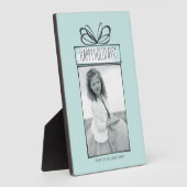 Weihnachtsschmuck Holiday Foto Tabletop Plaque Fotoplatte (Seite)