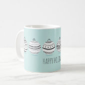 Weihnachtsschmuck Holiday Kaffee Tasse (Vorderseite Links)