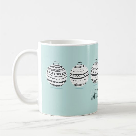 Weihnachtsschmuck Holiday Kaffee Tasse (Links)