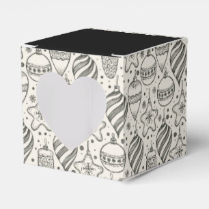 Weihnachtsschmuck Holiday Square Herzstück Geschenkschachtel
