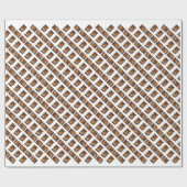 Weihnachtsschmuck Holiday Tree Destination Geschen Geschenkpapier (Flach)
