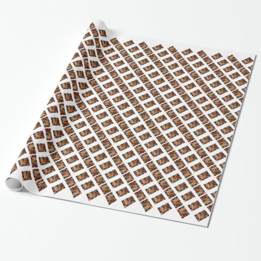 Weihnachtsschmuck Holiday Tree Destination Geschen Geschenkpapier (Ungerollt)