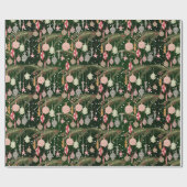 Weihnachtsschmuck Illustration Muster Geschenkpapier (Flach)