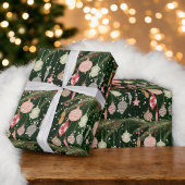 Weihnachtsschmuck Illustration Muster Geschenkpapier