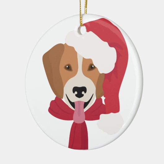 Weihnachtsschmuck im Beagle. Snow (Links)