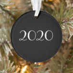 Weihnachtsschmuck im Chalkboard-Stil Ornament<br><div class="desc">Weihnachtsschmuck im Chalkboard-Stil 2020 anpassbar</div>