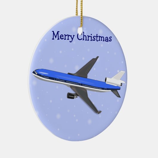 Weihnachtsschmuck im Flugzeug (Rechts)