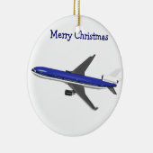 Weihnachtsschmuck im Flugzeug (Rechts)