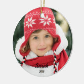 Weihnachtsschmuck im Foto (Links)