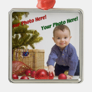 Weihnachtsschmuck im Foto