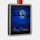 Weihnachtsschmuck im Freien - Weihnachtsmann und R (Rechts)