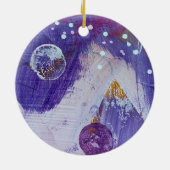 Weihnachtsschmuck im Moon Mountain Design (Hinten)