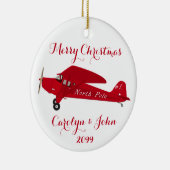 Weihnachtsschmuck im Nordpol-Flugzeug (Rechts)