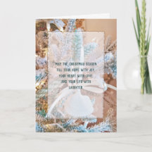 Weihnachtsschmuck im Rahmen