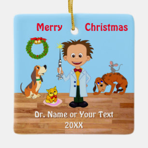 Weihnachtsschmuck im Veterinärwesen, Männlicher 