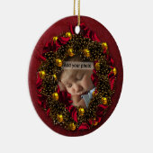 Weihnachtsschmuck im Vintagen Foto (Rechts)