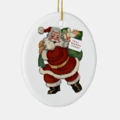 Weihnachtsschmuck in den USA unter der Schirmherrs (Rechts)