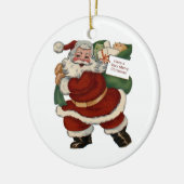 Weihnachtsschmuck in den USA unter der Schirmherrs (Links)