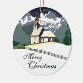 Weihnachtsschmuck in der Bergkirche (Links)