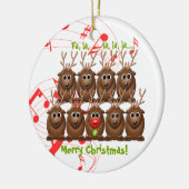 Weihnachtsschmuck in Reindeer (Links)