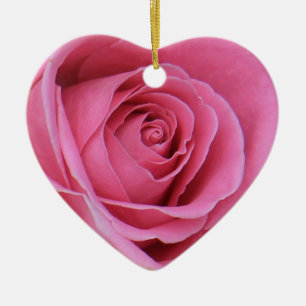 Weihnachtsschmuck in Rosa