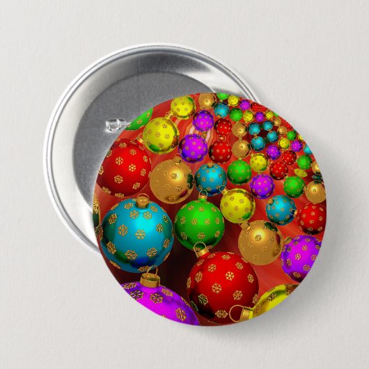 Weihnachtsschmuck Jamboree Button (Vorne & Hinten)