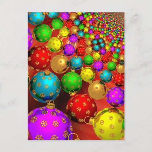 Weihnachtsschmuck Jamboree Feiertagspostkarte (Vorderseite)