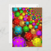 Weihnachtsschmuck Jamboree Feiertagspostkarte (Vorne/Hinten)