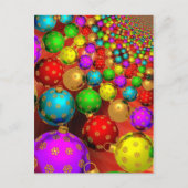 Weihnachtsschmuck Jamboree Feiertagspostkarte (Vorderseite)