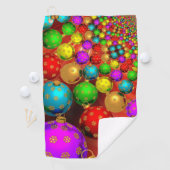 Weihnachtsschmuck Jamboree Golfhandtuch (Insitu)