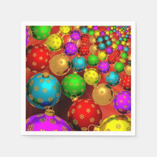 Weihnachtsschmuck Jamboree Serviette (Vorderseite)