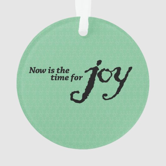 Weihnachtsschmuck "Joy" Ornament (Rückseite)