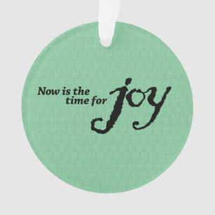 Weihnachtsschmuck "Joy" Ornament
