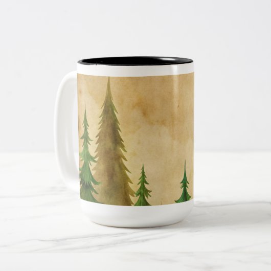 Weihnachtsschmuck Kaffee Tasse (Vorderseite Links)