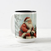 Weihnachtsschmuck Kaffee Tasse (Vorderseite Links)