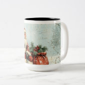 Weihnachtsschmuck Kaffee Tasse (VorderseiteRechts)