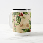 Weihnachtsschmuck Kaffee Tasse (Vorderseite Links)