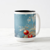 Weihnachtsschmuck Kaffee Tasse (VorderseiteRechts)