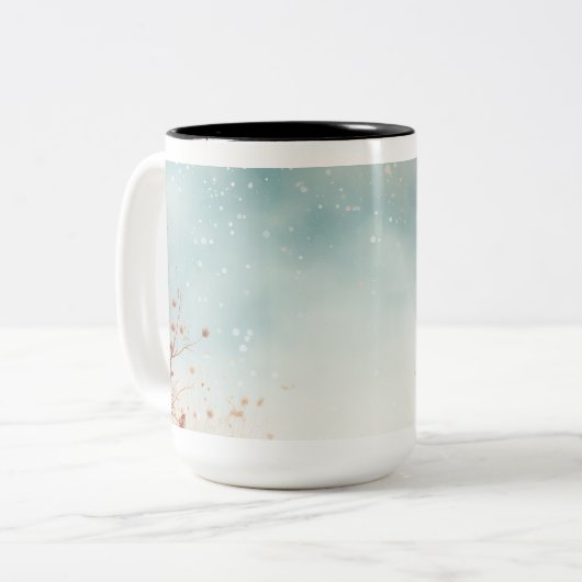 Weihnachtsschmuck Kaffee Tasse (Vorderseite Links)