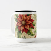 Weihnachtsschmuck Kaffee Tasse (Vorderseite Links)