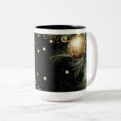 Weihnachtsschmuck Kaffee Tasse (VorderseiteRechts)