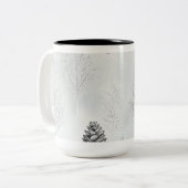 Weihnachtsschmuck Kaffee Tasse (Vorderseite Links)